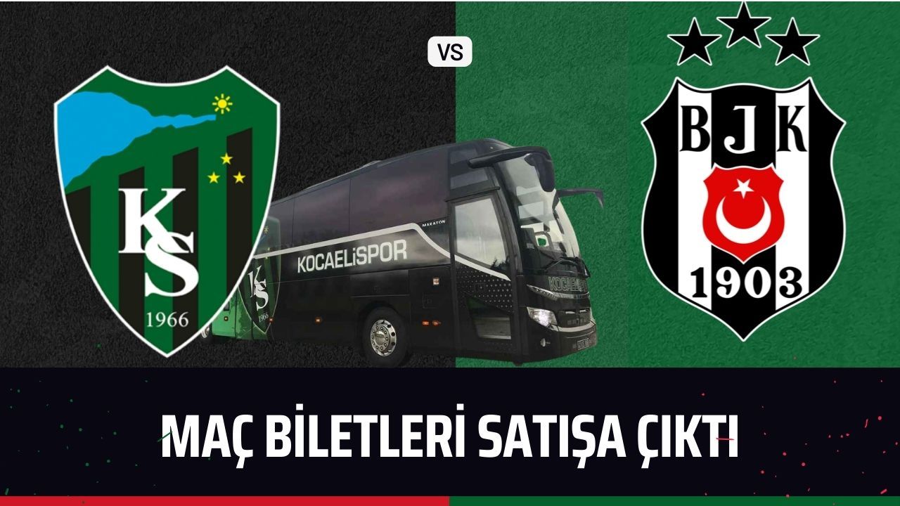 Kocaelispor – Beşiktaş Maçının Biletleri Satışa Çıktı