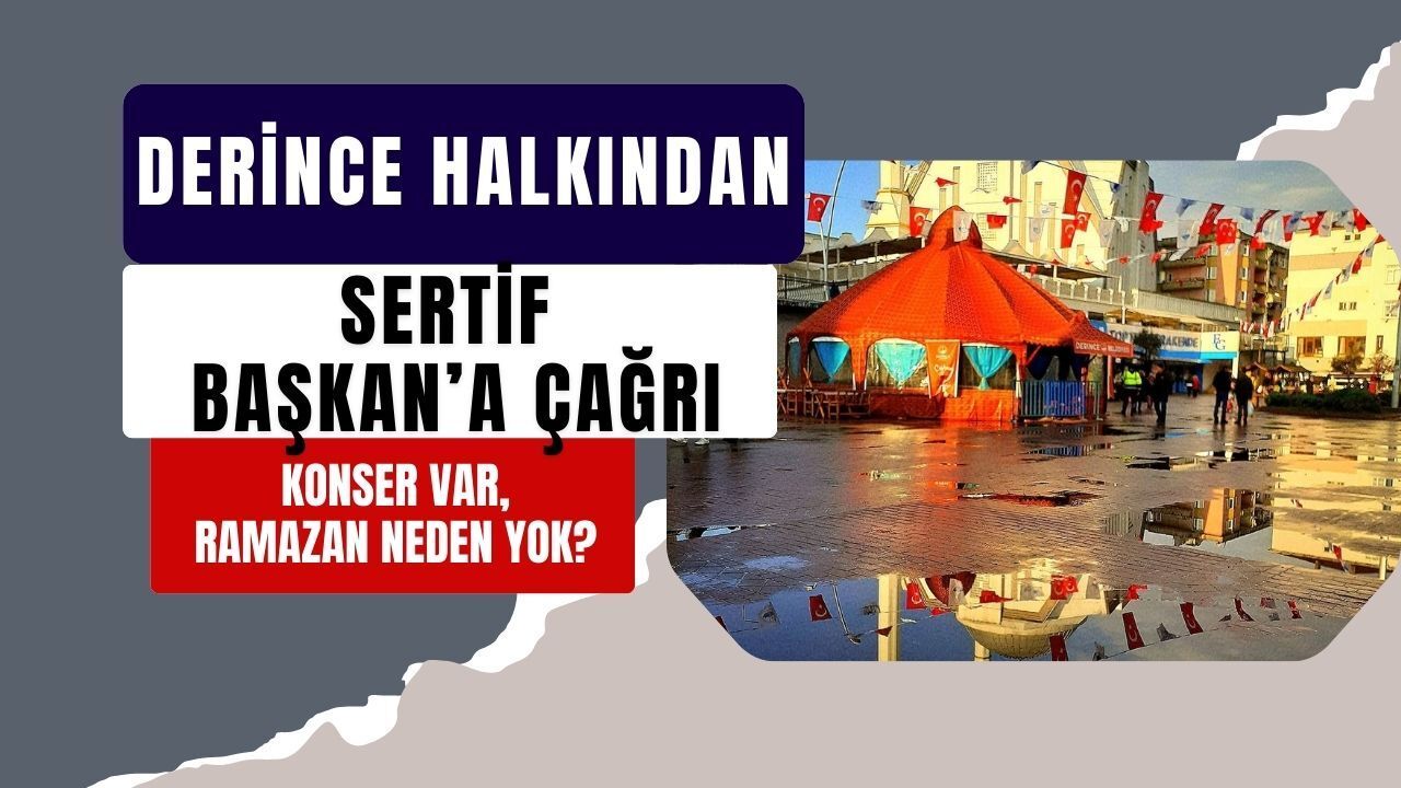 Derince’de Ramazan Mahzun: Esnaf Sokakları Boş Bıraktı