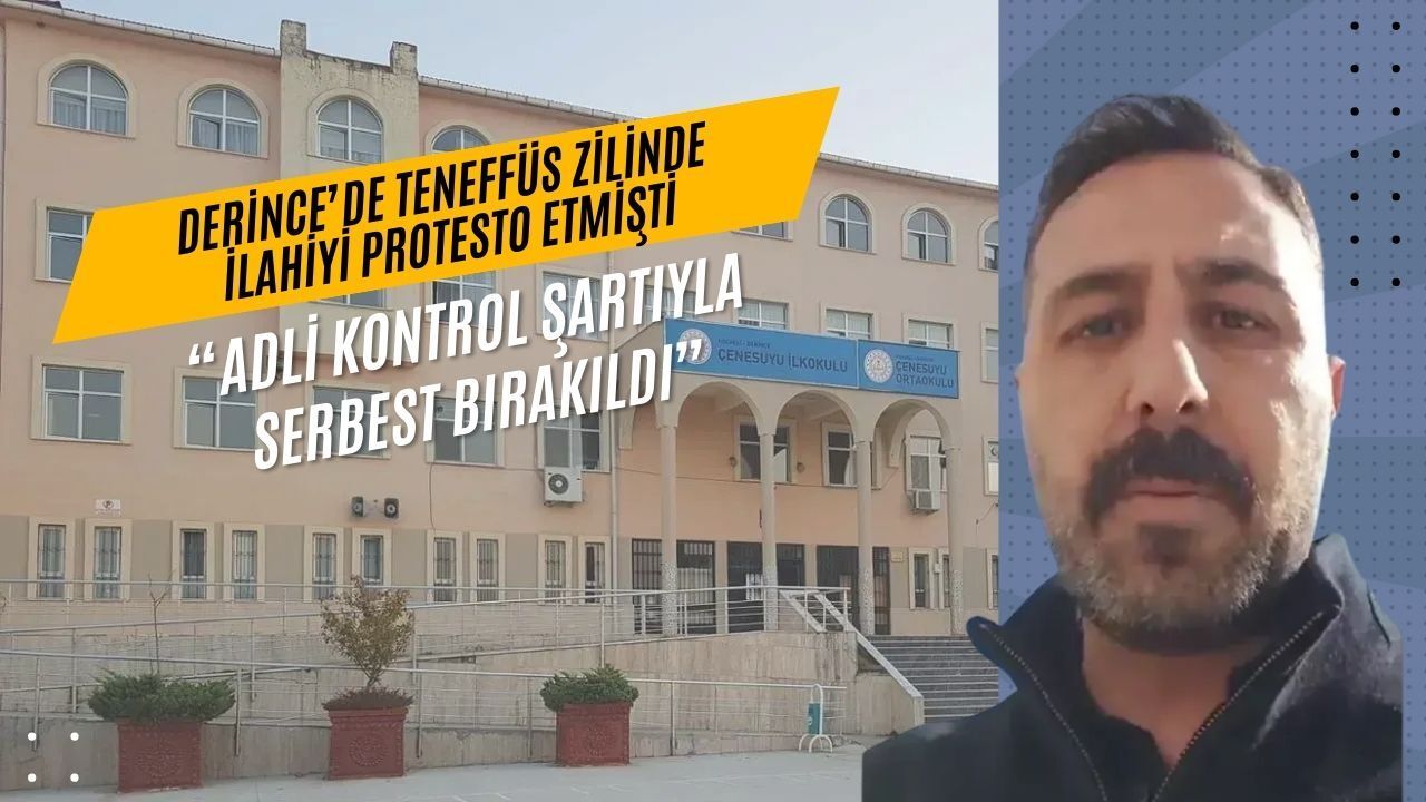 Kocaeli’de Teneffüs Zilinde İlahiyi Protesto Eden Veli Serbest Bırakıldı