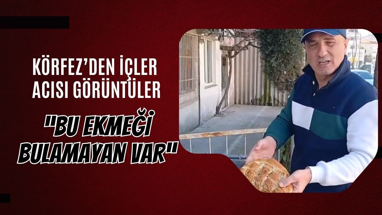 Körfez'den İçler Acısı Görüntüler: Çöpten Taze Pide ve Ekmek Çıkardı