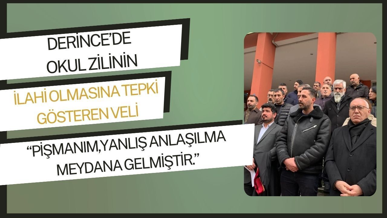 Kocaeli’de Okul Zilinin İlahi Olmasına Tepki Gösteren Veli Serbest Bırakıldı: "Pişmanım"