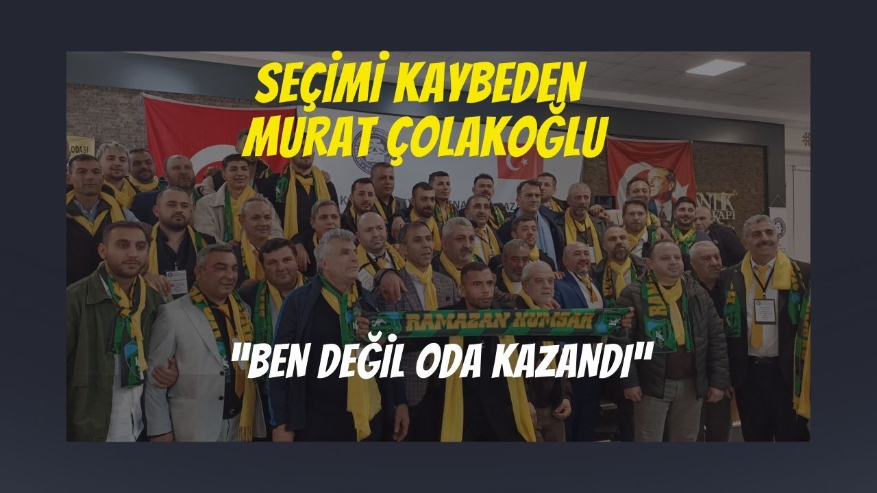 Kocaeli Pazarcılar Odası seçiminde birlik mesajı: “Ben değil oda kazandı”