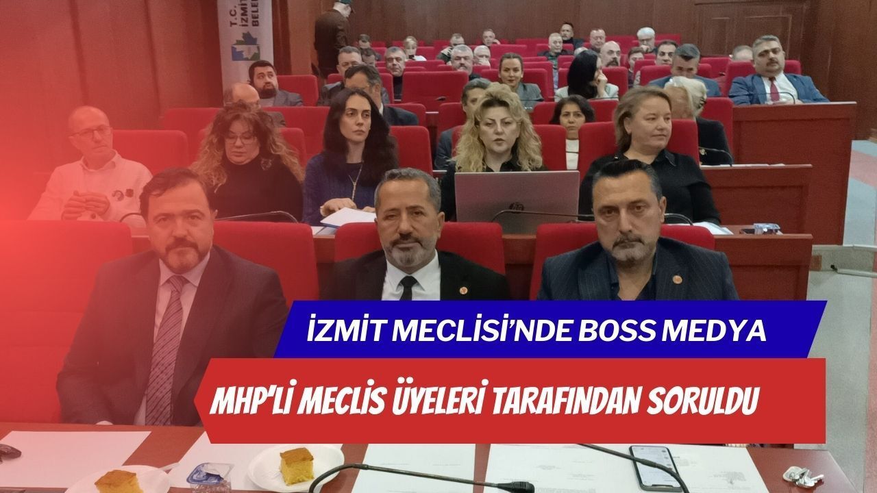 MHP'li meclis üyelerinden dikkat çeken çıkış: İzmit'te video hizmetleriyle ilgili şeffaflık çağrısı