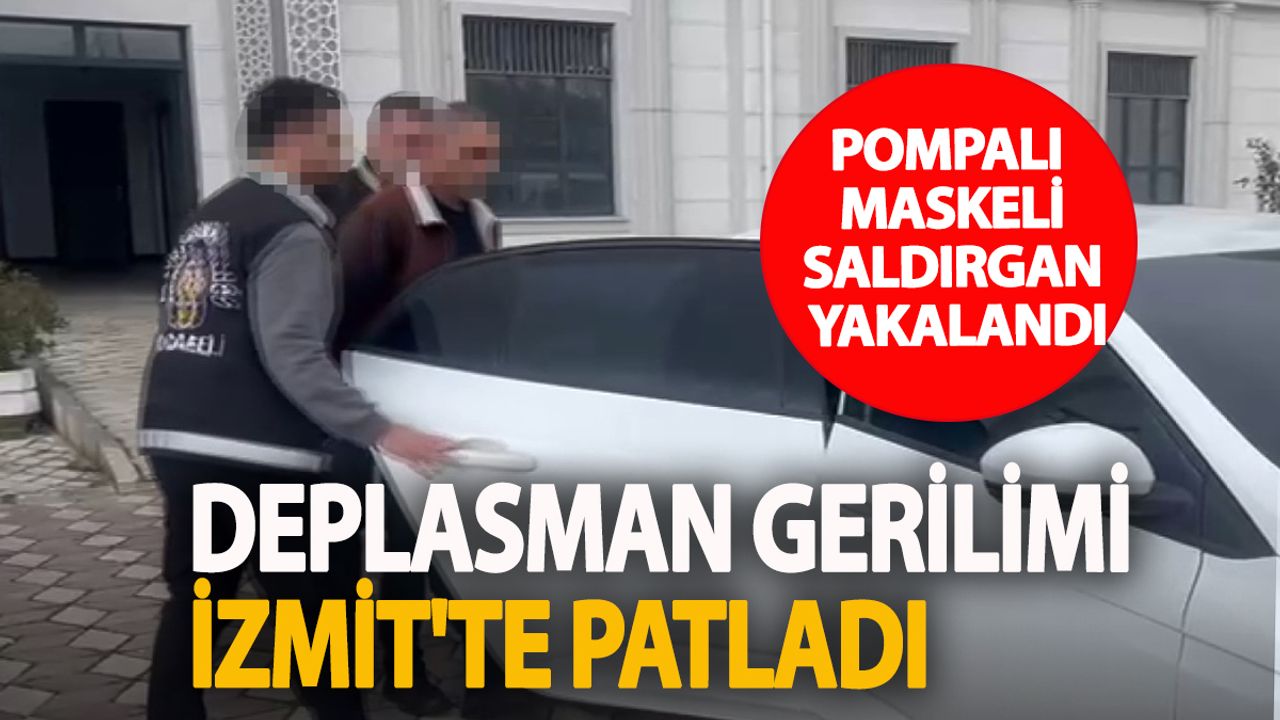İzmit’te Maskeli Saldırgan Yakalandı: Kayseri Deplasmanı Sonrası Pompalı Saldırı