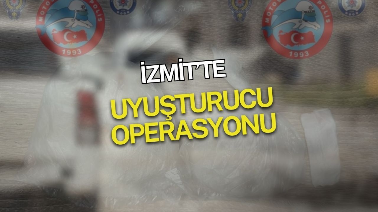 İzmit’te 200 gram metamfetamin ele geçirildi