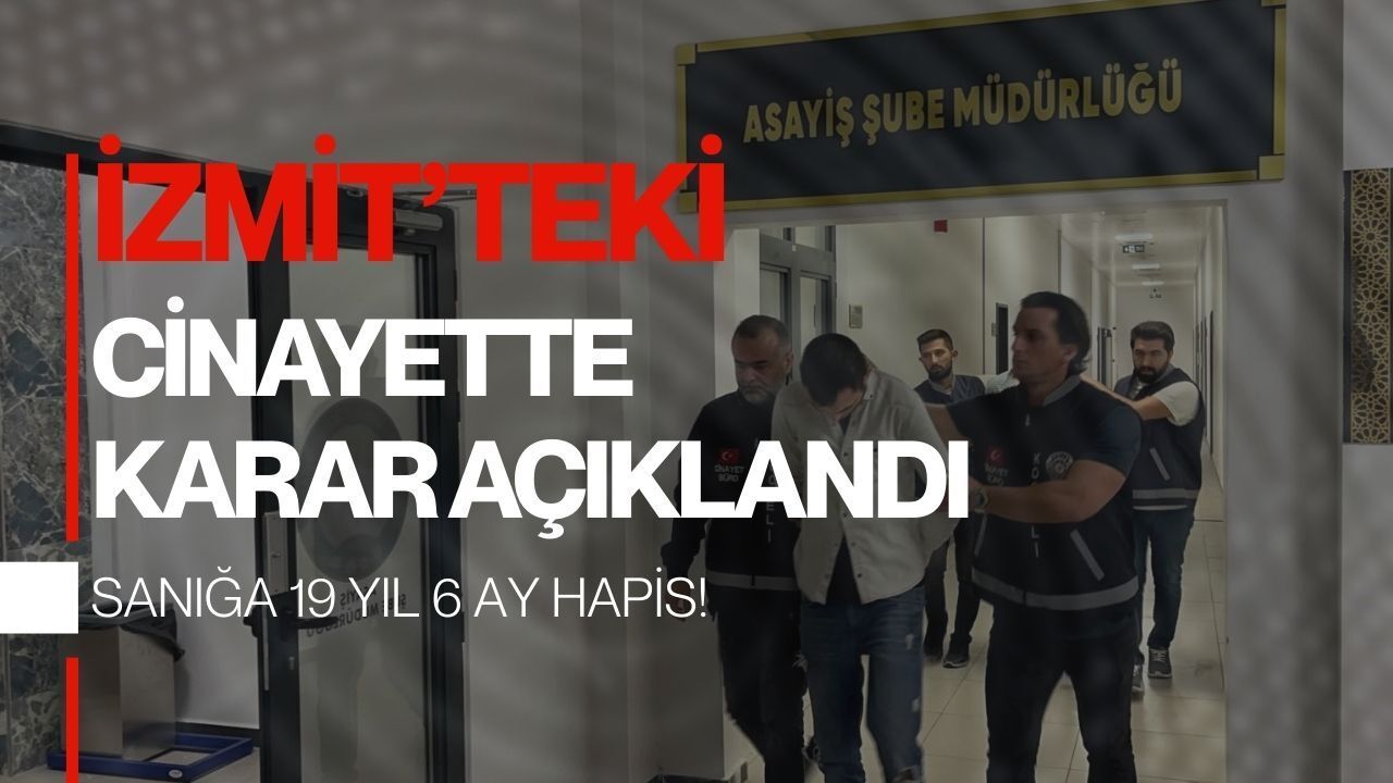 İzmit'te pazar yerindeki bıçaklı cinayette karar: Sanığa 19 yıl 6 ay hapis