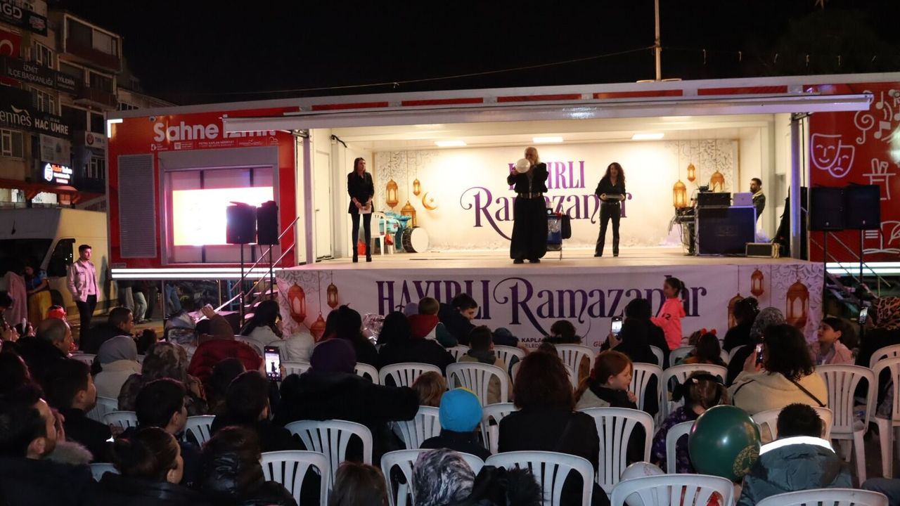İzmit’te Ramazan Etkinlikleri Çocuklara Neşe Getirdi