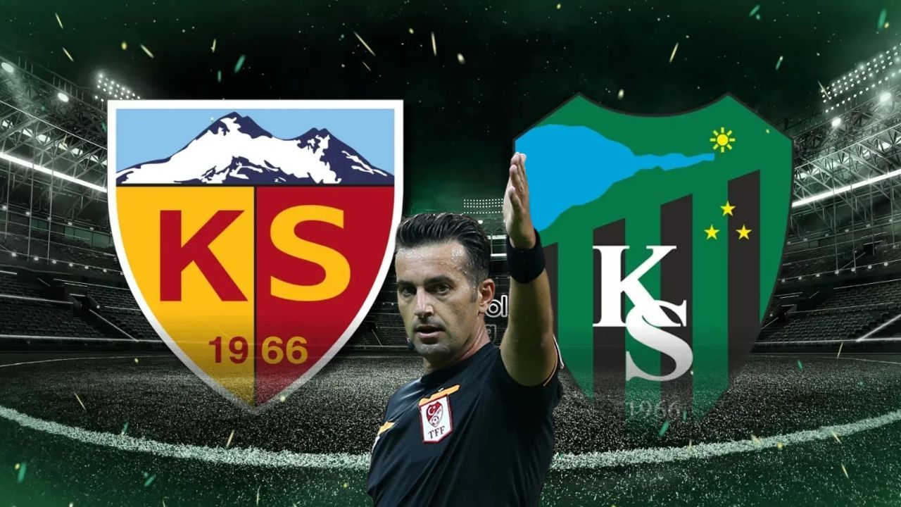 Kayserispor–Kocaelispor’a Kadir Sağlam: Süper Lig’de 21. Haftanın Hakem Atamaları Yapıldı