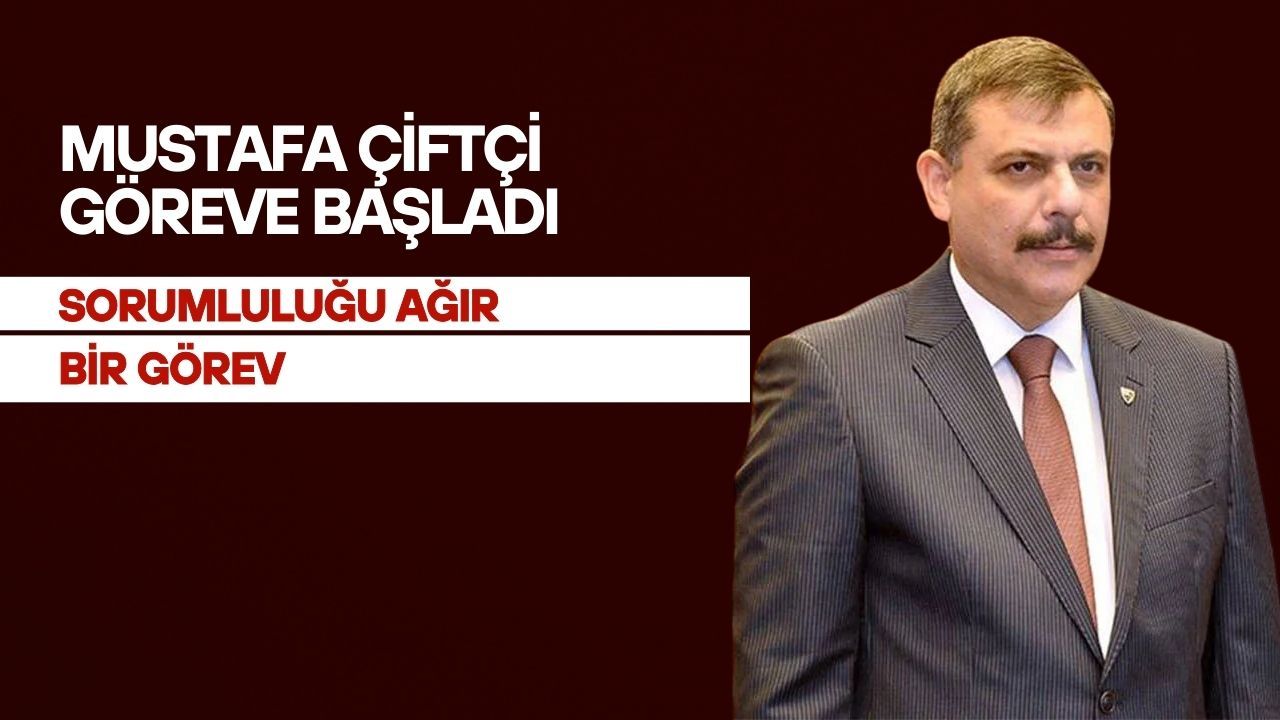 Mustafa Çiftçi İçişleri Bakanlığı Görevine Başladı