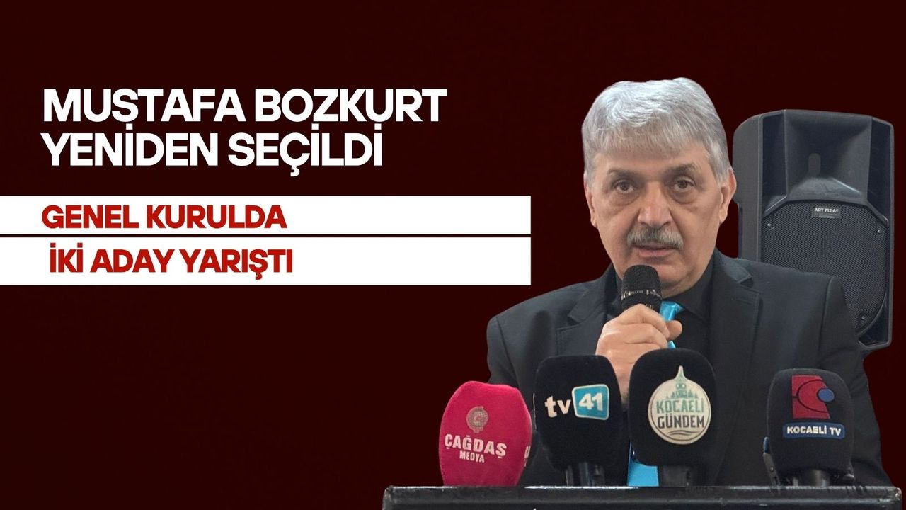 Kocaeli Berberler Odası Başkanı Mustafa Bozkurt yeniden seçildi