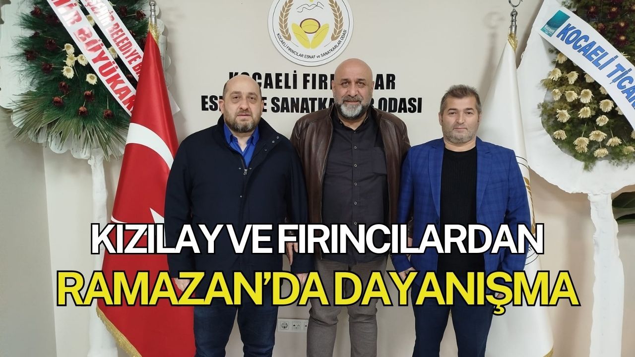 Kızılay ve Fırıncılardan Ramazan’da Dayanışma: 20 Bin Askıda Pide