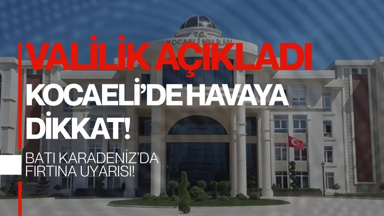 Tarih verilerek uyarı yapıldı: Marmara’da beklenen fırtına için kritik saatler