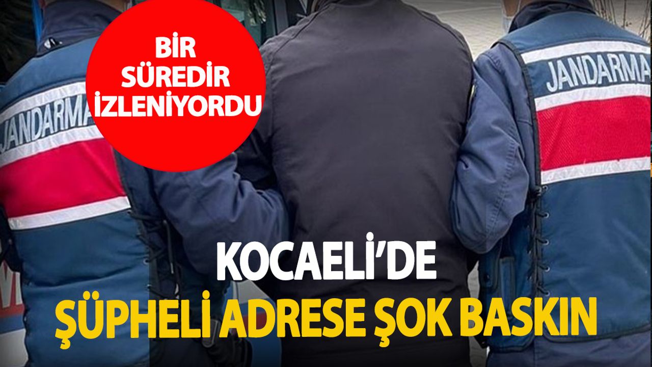 Gölcük’te Takipteki Eve Şok Baskın! Rakamlar Dudak Uçuklattı