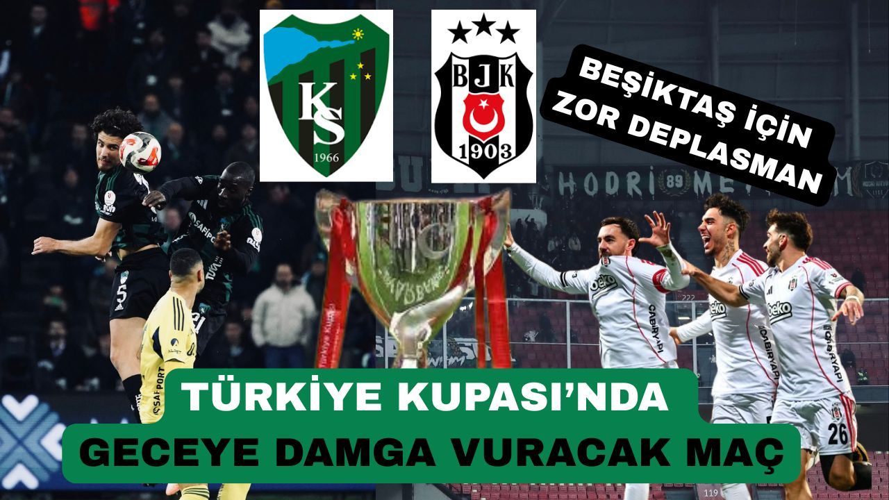 Kocaeli’de Kocaelispor–Beşiktaş Randevusu: Bir Taraf Ezberi Bozacak Diğeri Yoluna Devam Edecek