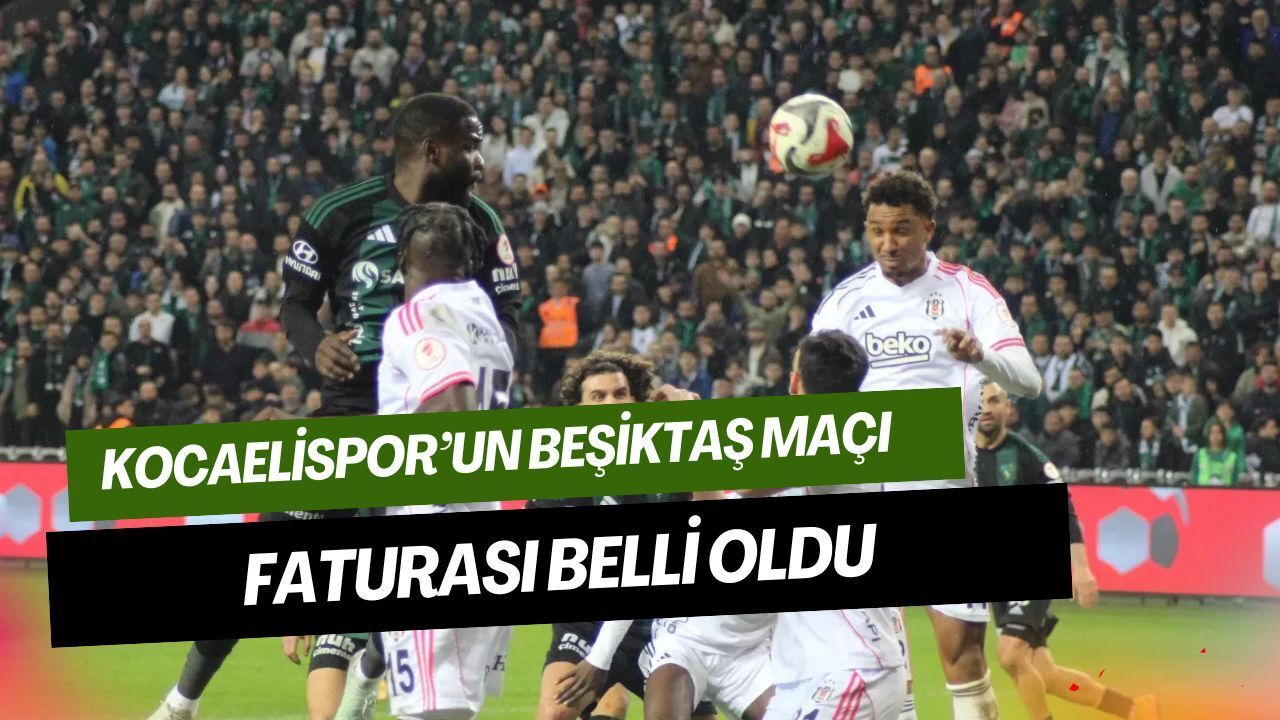 Kocaelispor’un cezası belli oldu: PFDK’dan para ve men kararı
