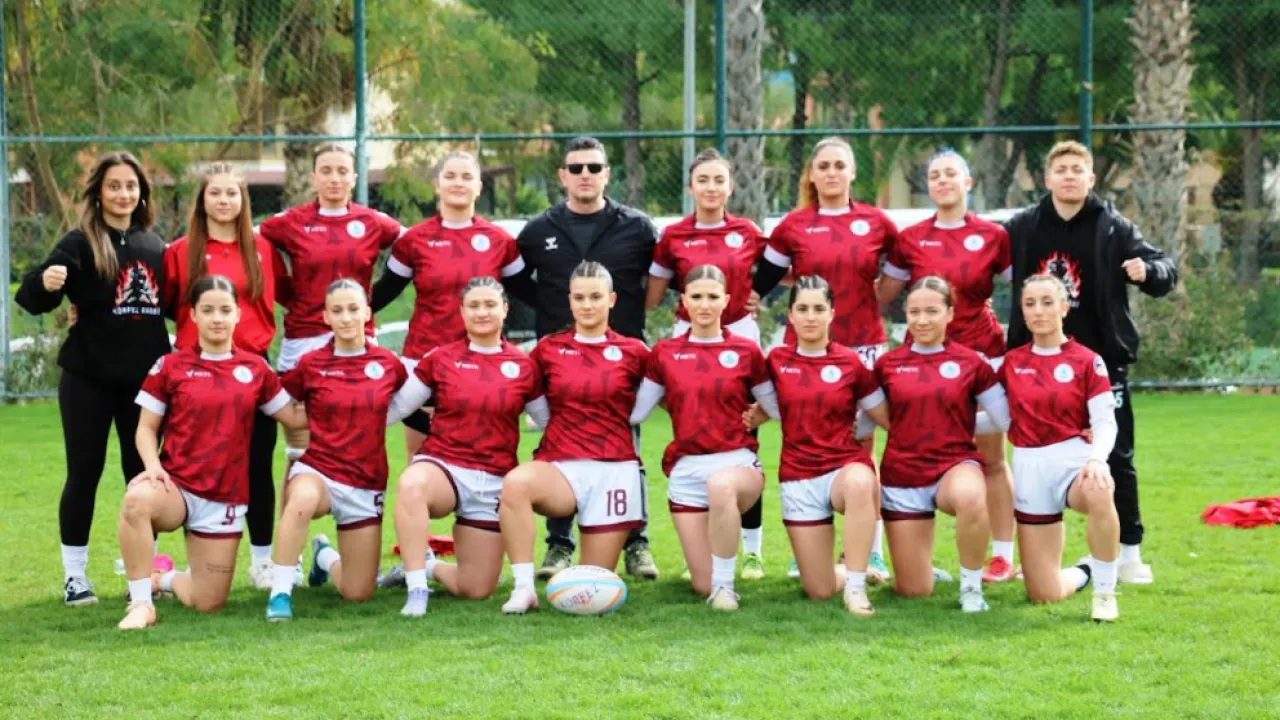 Körfezli kadın ragbiciler Antalya’da lider