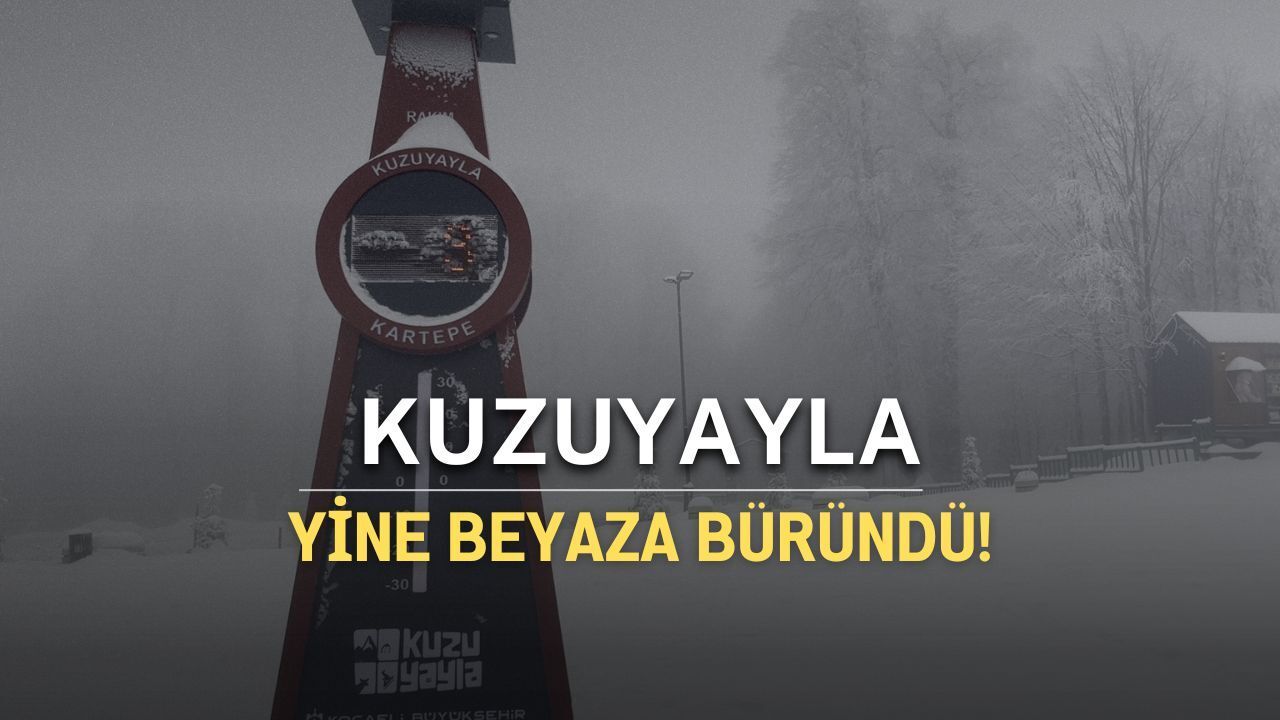 Kuzuyayla Yine Beyaza Büründü