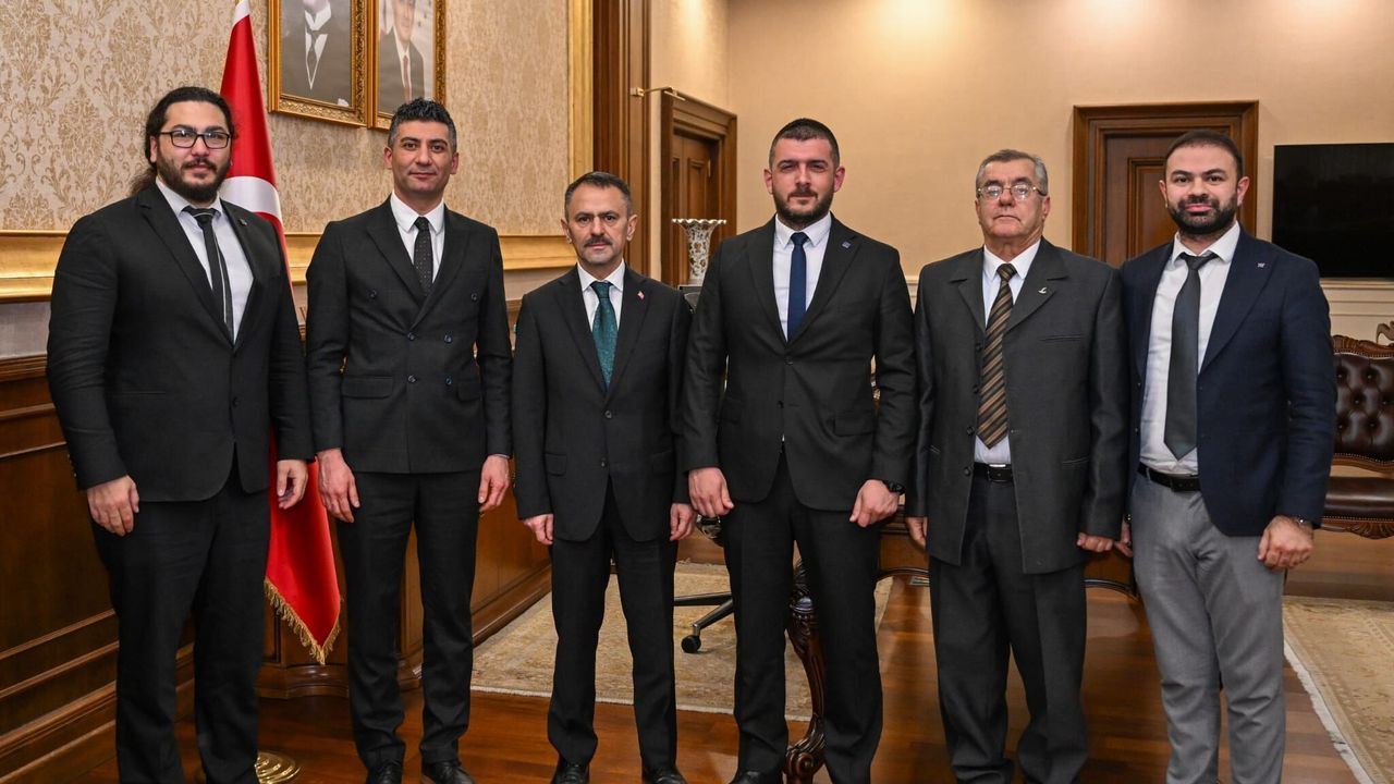 Makina Mühendisleri Odası Kocaeli Şubesi’nden Vali Aktaş’a Ziyaret