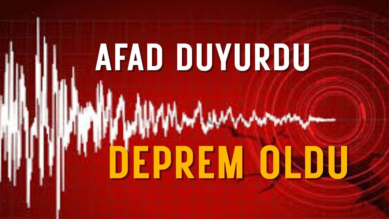 Az Önce Deprem Nerede Oldu? Son Dakika Deprem mi Oldu? Malatya, Kocaeli, İstanbul ve İl İl AFAD Son Depremler