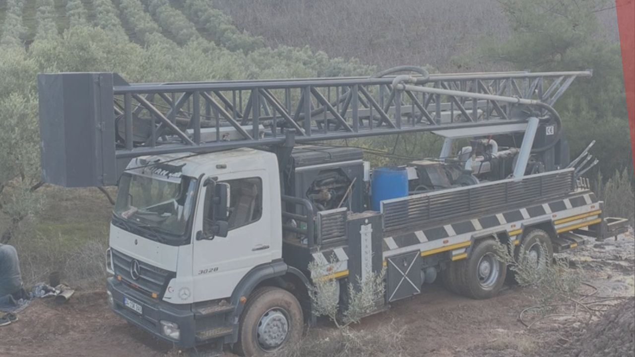 Derbent’te kuraklık önlemi: Meleksuyu’nda 180 metrelik sondaj çalışması