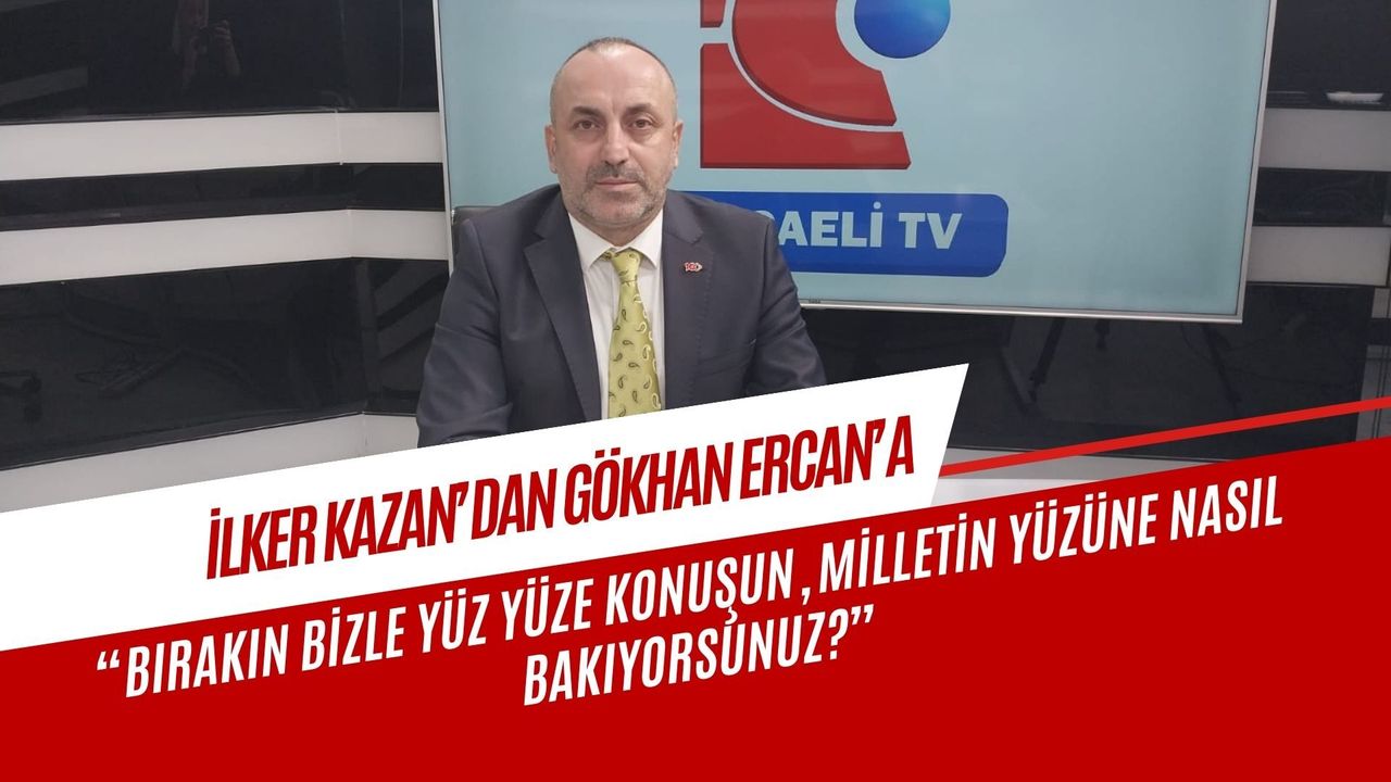 MHP İzmit İlçe Başkanı İlker Kazan’dan Ercan’a: “Bırakın Bizle Yüz Yüze Konuşun, Milletin Yüzüne Nasıl Bakıyorsunuz