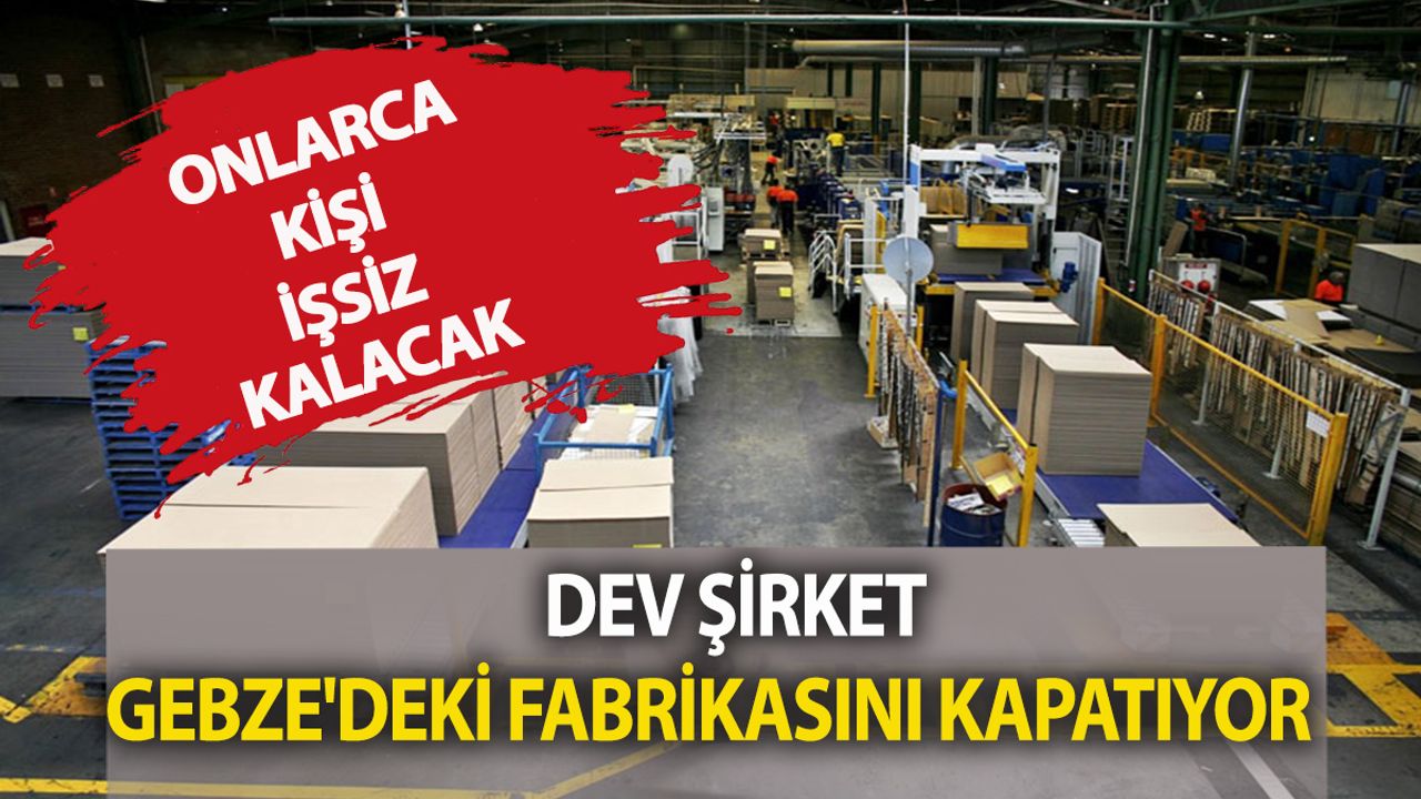 Ambalaj Devi Mondi Turkey Gebze Fabrikasını Kapatıyor: Toplu İşten Çıkarmalar Başladı