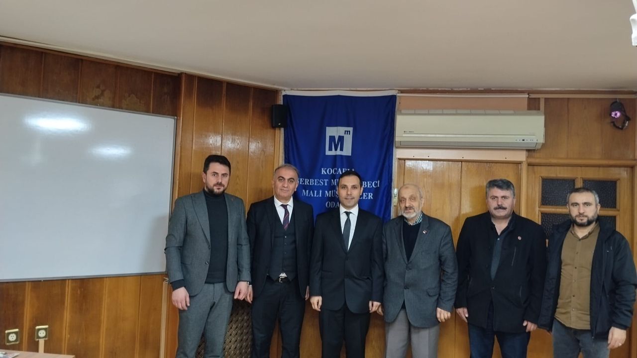 Saadet Partisi Gebze’den Muhasebeciler Odası’na Ziyaret