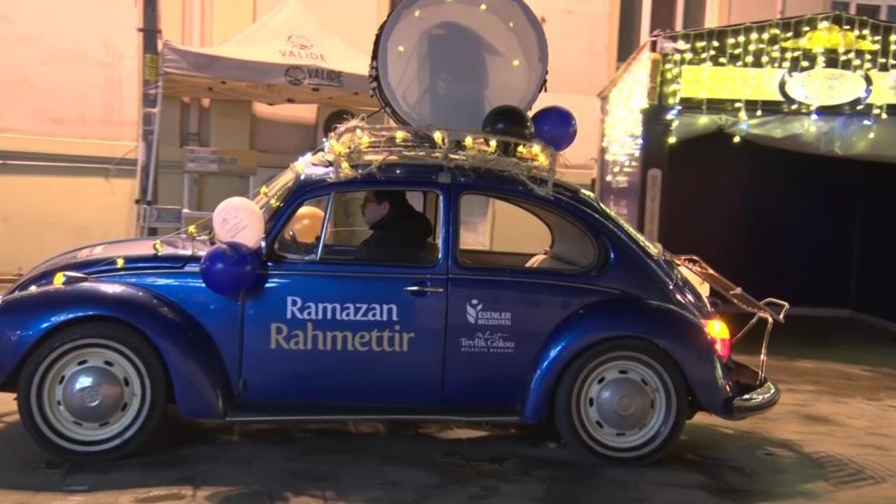 Vatandaşları Ramazan Ayının İlk Sahuruna Vosvos'larla Kaldırdılar