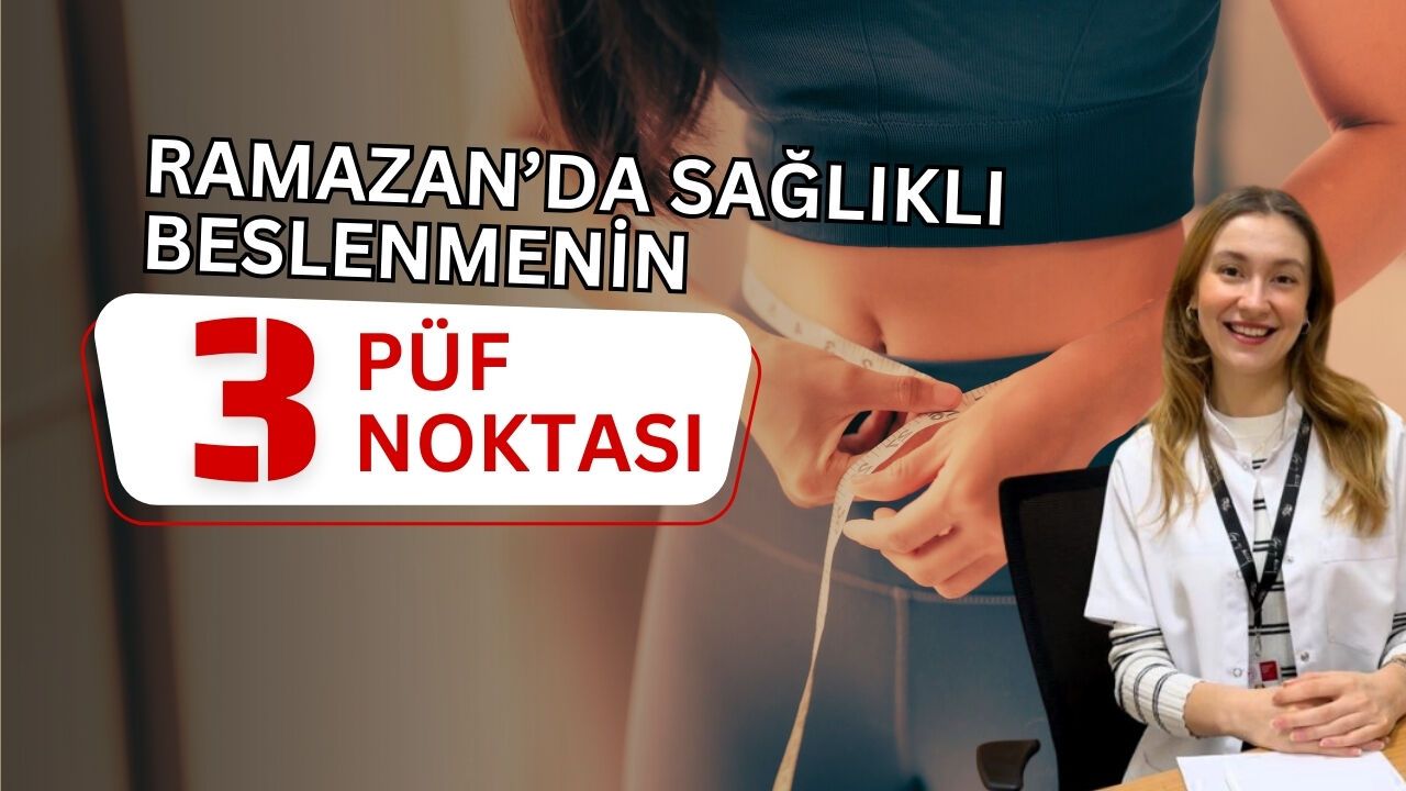 Gölcük'te uzmanından Ramazan’da Sağlıklı Beslenmenin 3 Püf Noktası