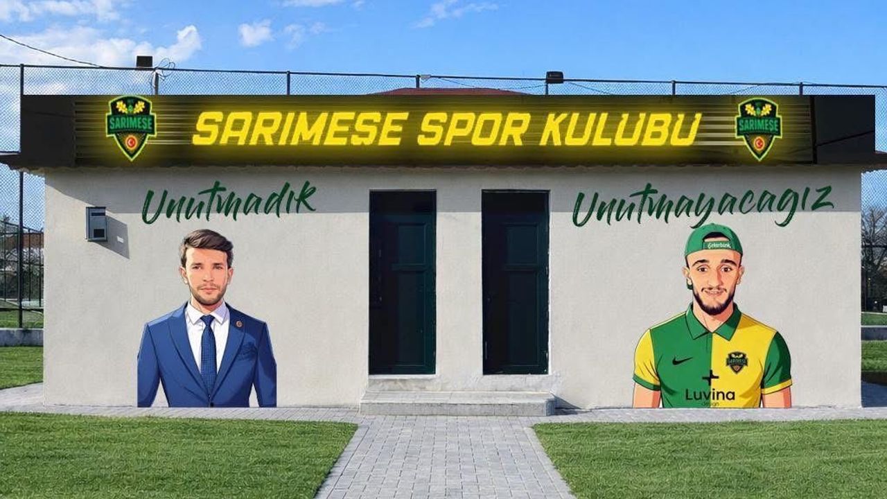 Sarımeşespor’dan Tugay ve Melih’e Vefa Duvarı