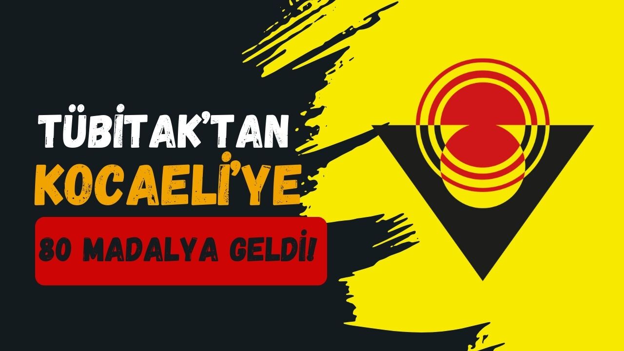 TÜBİTAK 33. Bilim Olimpiyatlarında Kocaeli’ye 80 Madalya Geldi!