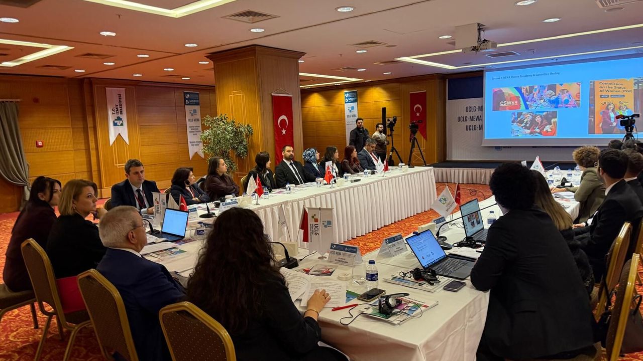 UCLG-MEWA Kadın Komitesi’nin İlk Oturumu İzmit’te Tamamlandı
