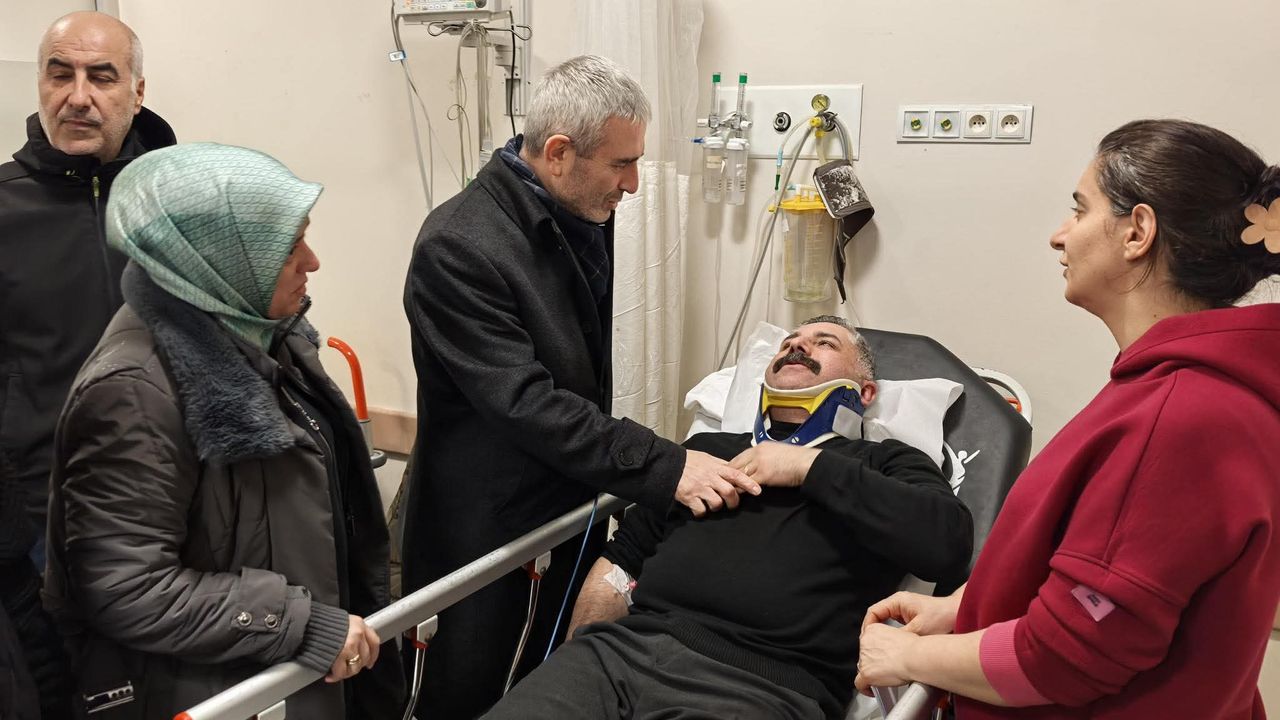 AK Parti Gebze’den CHP’li Orhan’a Geçmiş Olsun Ziyareti