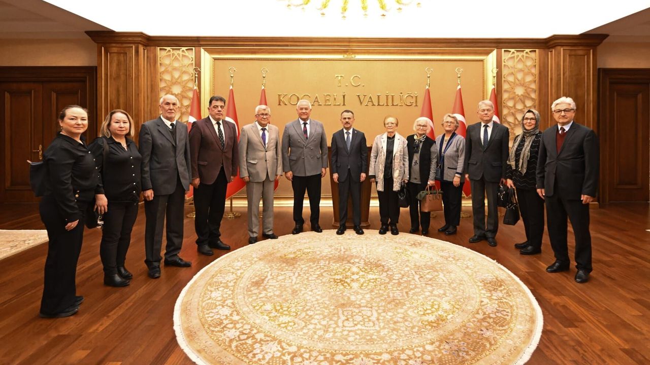 Kocaeli Kırım Tatar Derneği’nden Vali İlhami Aktaş’a Ziyaret