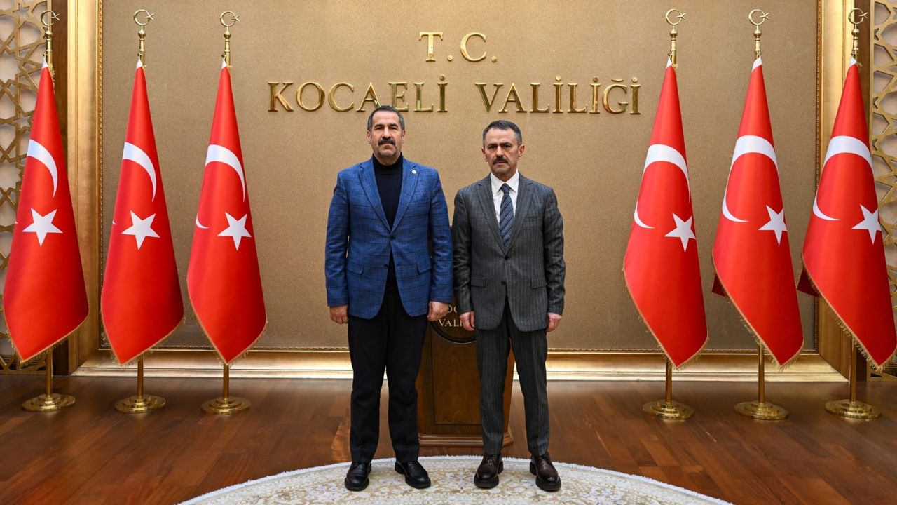 AK Parti Kocaeli Milletvekili Cemil Yaman’dan Vali Aktaş’a ziyaret