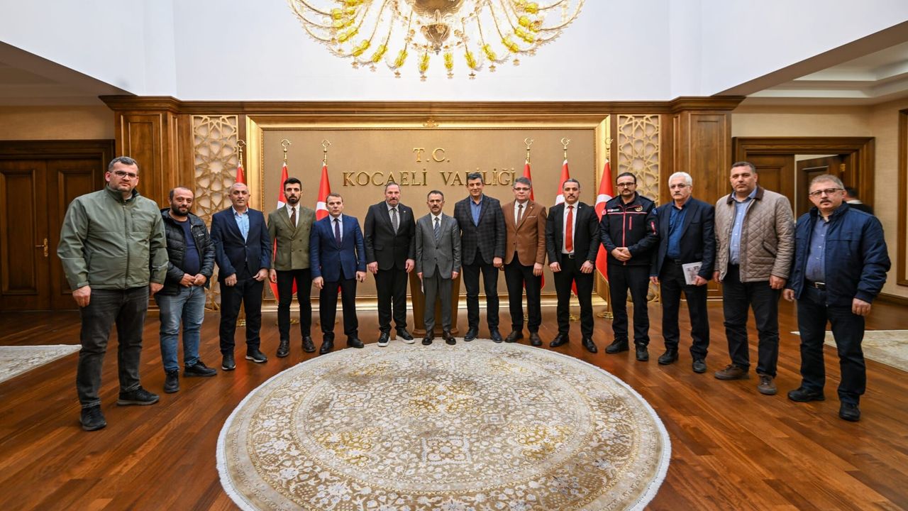 Kocaeli Gümüşhaneliler Vakfı’ndan Vali Aktaş’a kurtuluş programı daveti