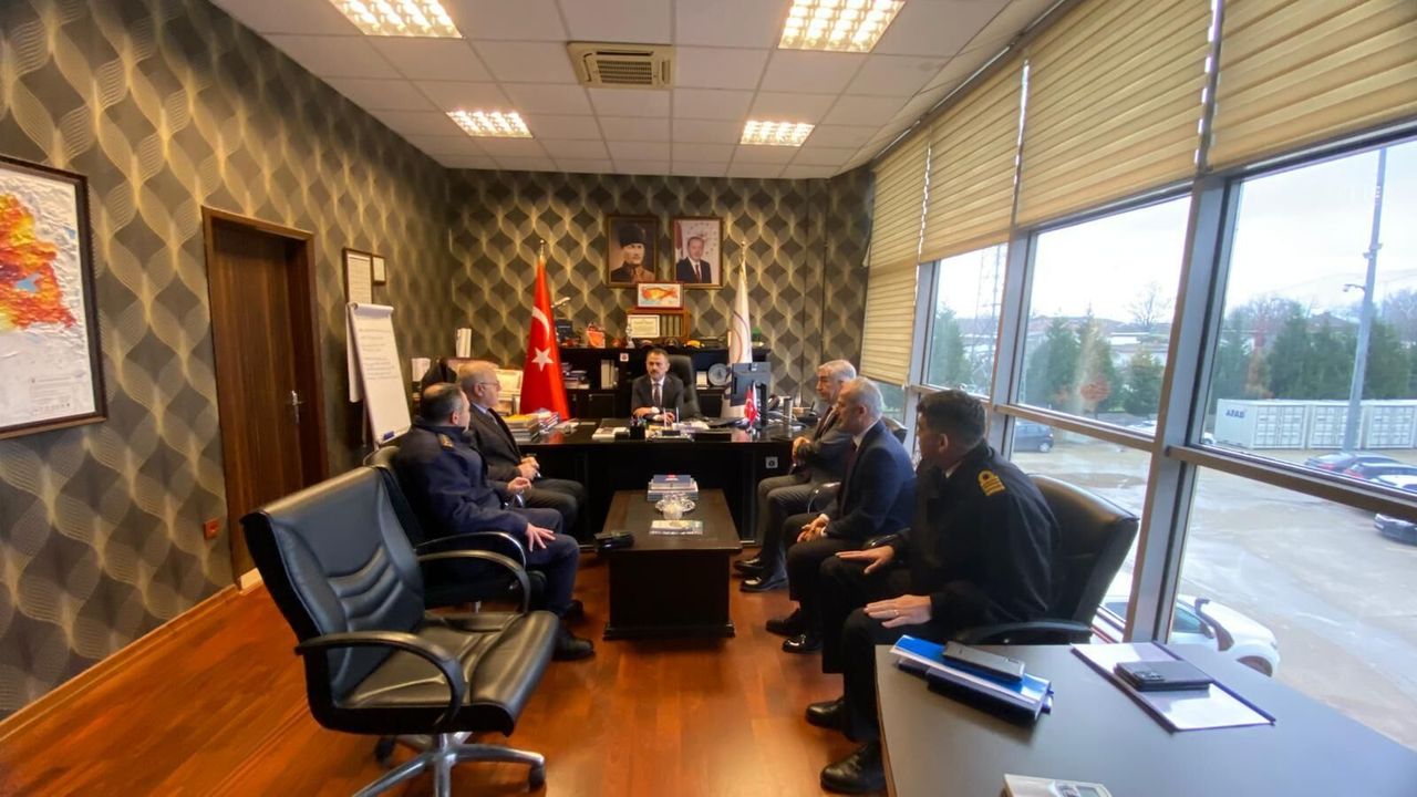 Vali İlhami Aktaş, İl Afet ve Acil Durum Müdürlüğü’nü ziyaret etti