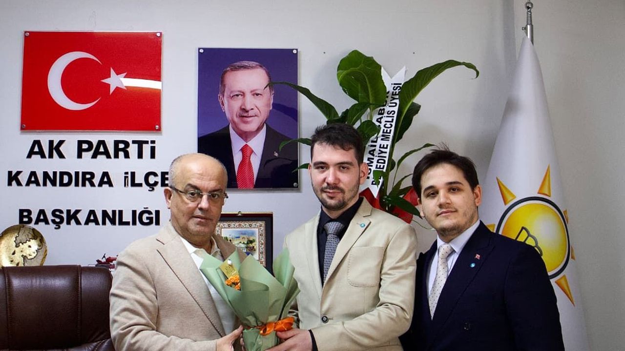 DSP Kandıra İlçe Başkanlığı’ndan AK Parti Ziyareti