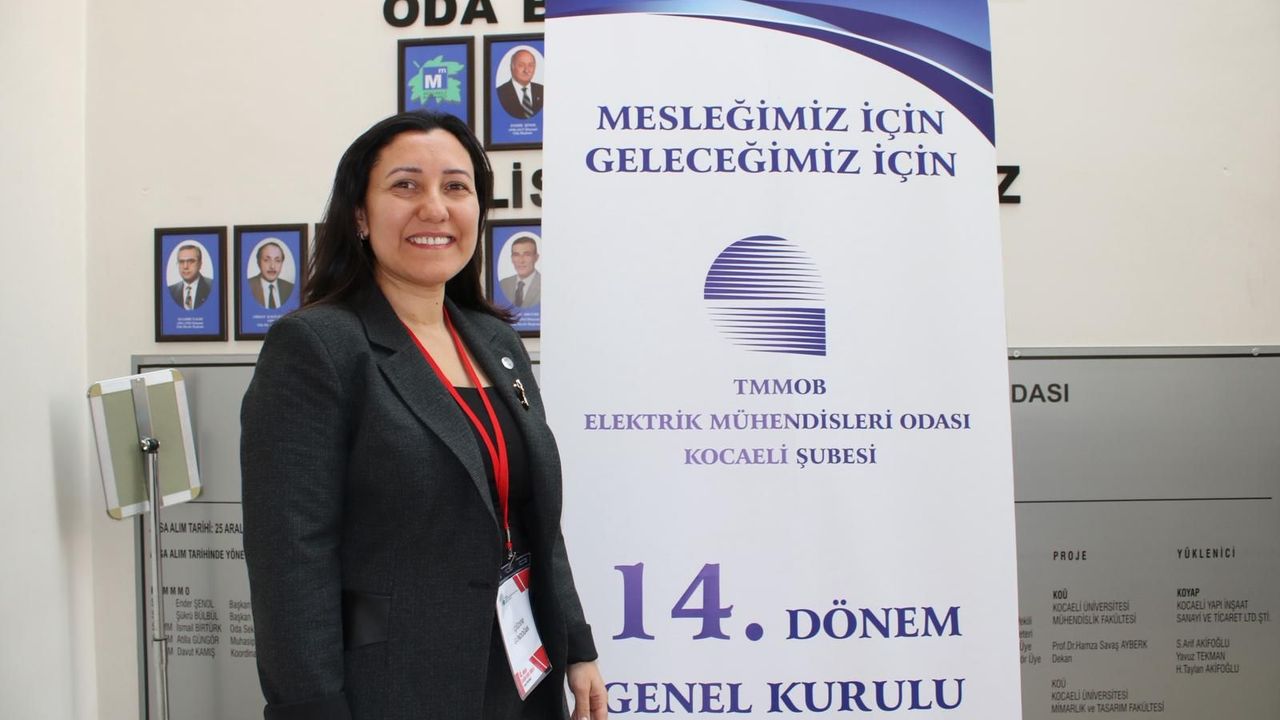 EMO Kocaeli Şubesi’nde Yeni Başkan Çiğdem Gündoğan