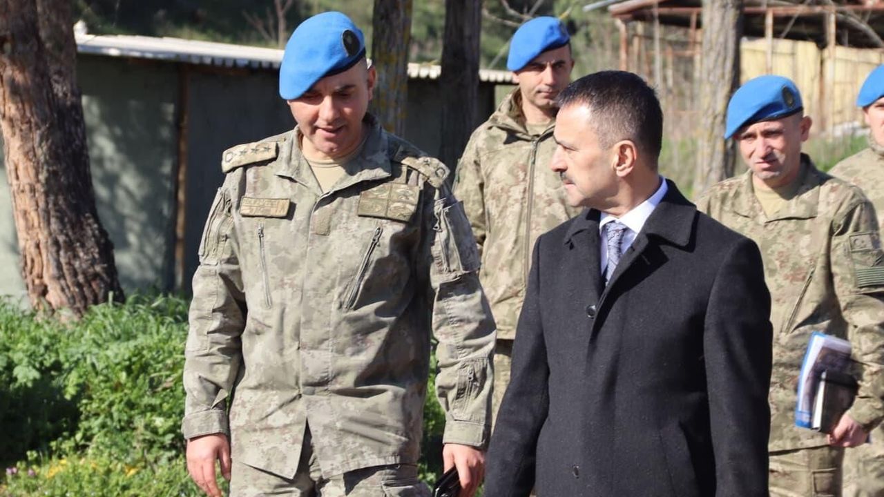 Vali İlhami Aktaş’tan 7. Komando Tugay’a Ziyaret