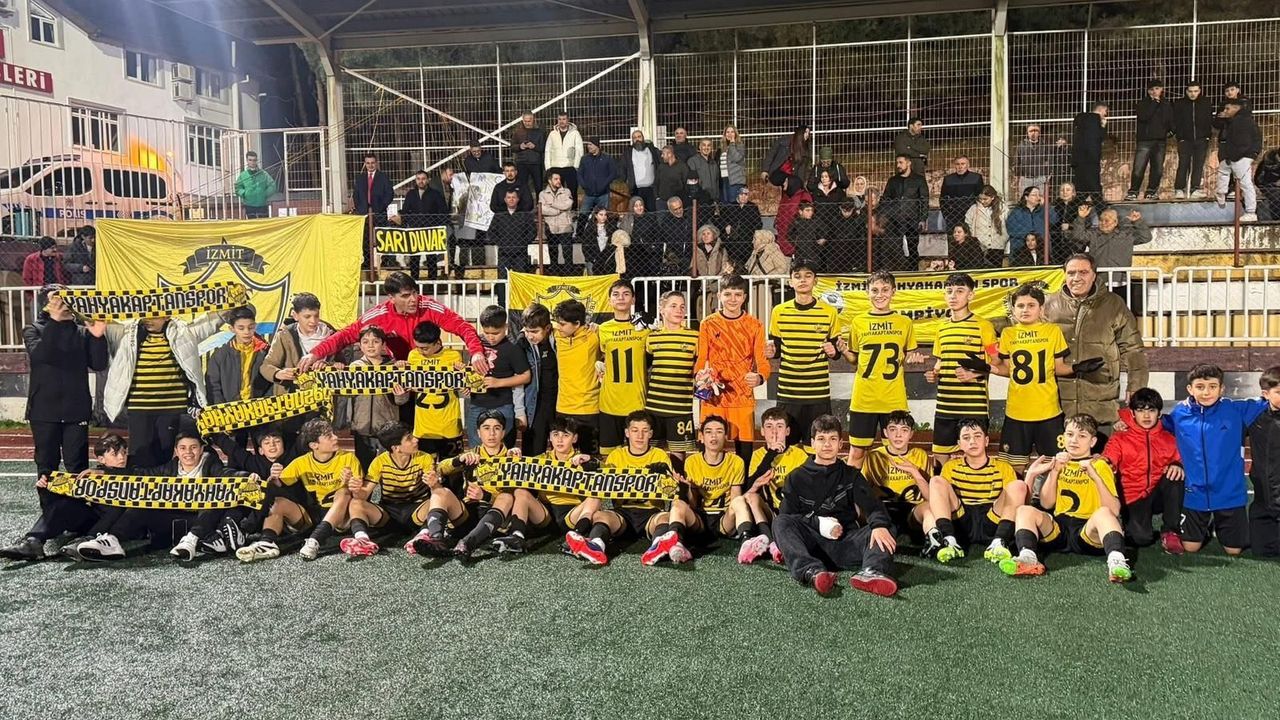 Yahyakaptanspor U-14 takımı Türkiye Şampiyonası’nda