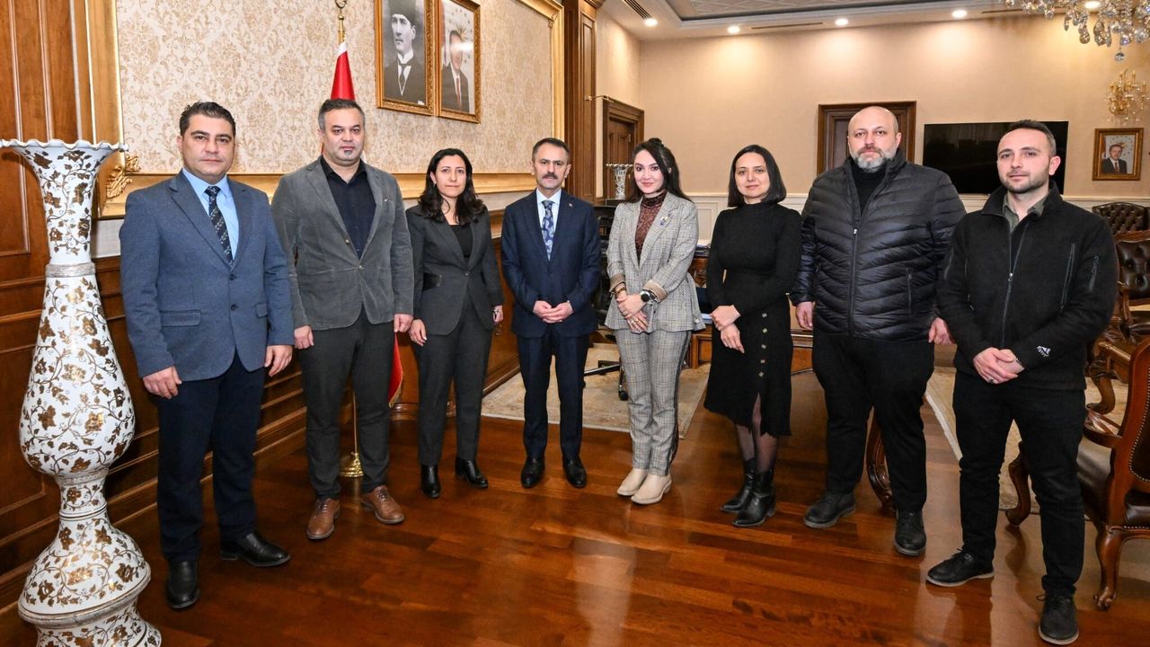 Elektrik Mühendisleri Odası Kocaeli Şubesi’nden Vali Aktaş’a Ziyaret