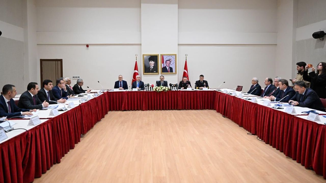 Genişletilmiş İl Güvenlik, Asayiş ve Koordinasyon Kurulu Toplantısı Vali Aktaş Başkanlığında Gerçekleştirildi