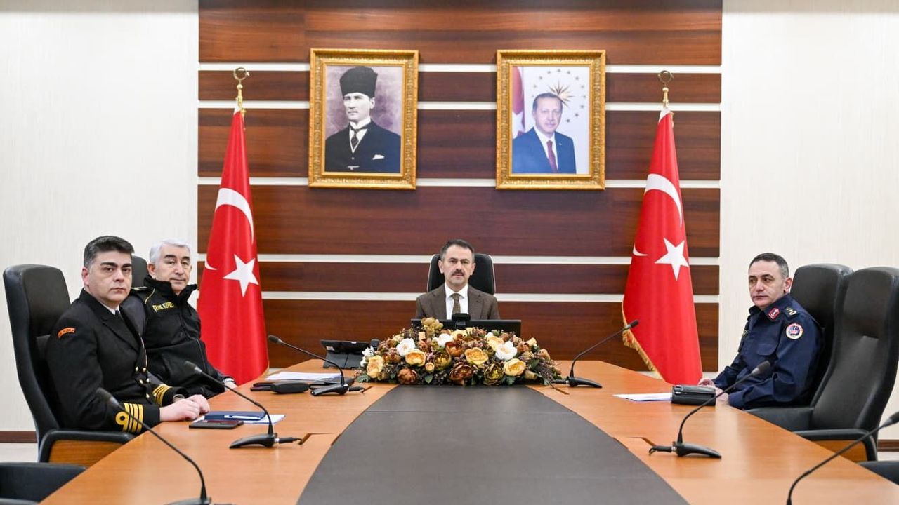 Vali İlhami Aktaş, İçişleri Bakanı Mustafa Çiftçi Başkanlığında VKS Toplantısına Katıldı