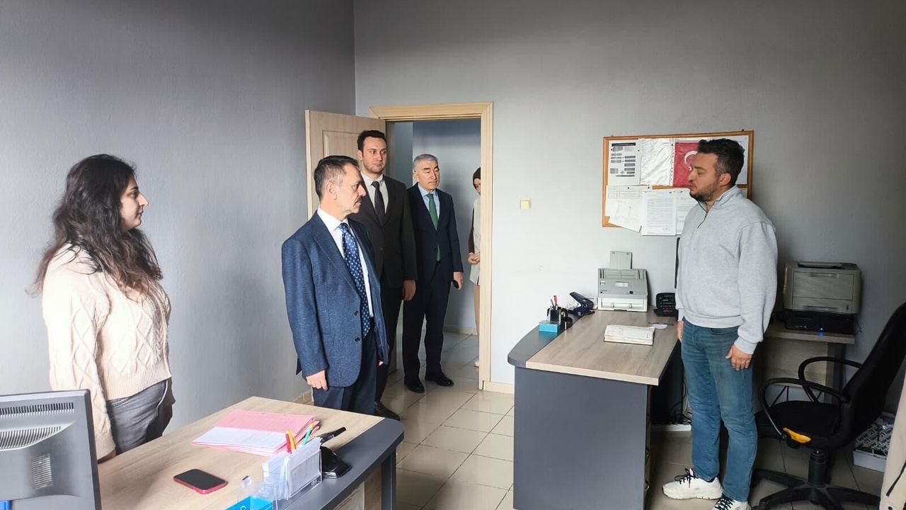 Çocuk Şube Müdürlüğünde önemli temas: Vali İlhami Aktaş denetimde