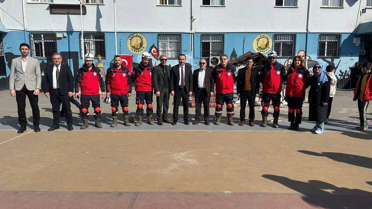 ÇAK-TİM, Sivil Savunma Günü’nde Tatbikat Gerçekleştirdi