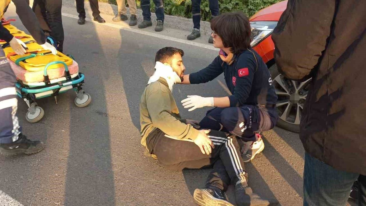 Motosiklet, Sürücü Kursu Otomobiline Çarptı