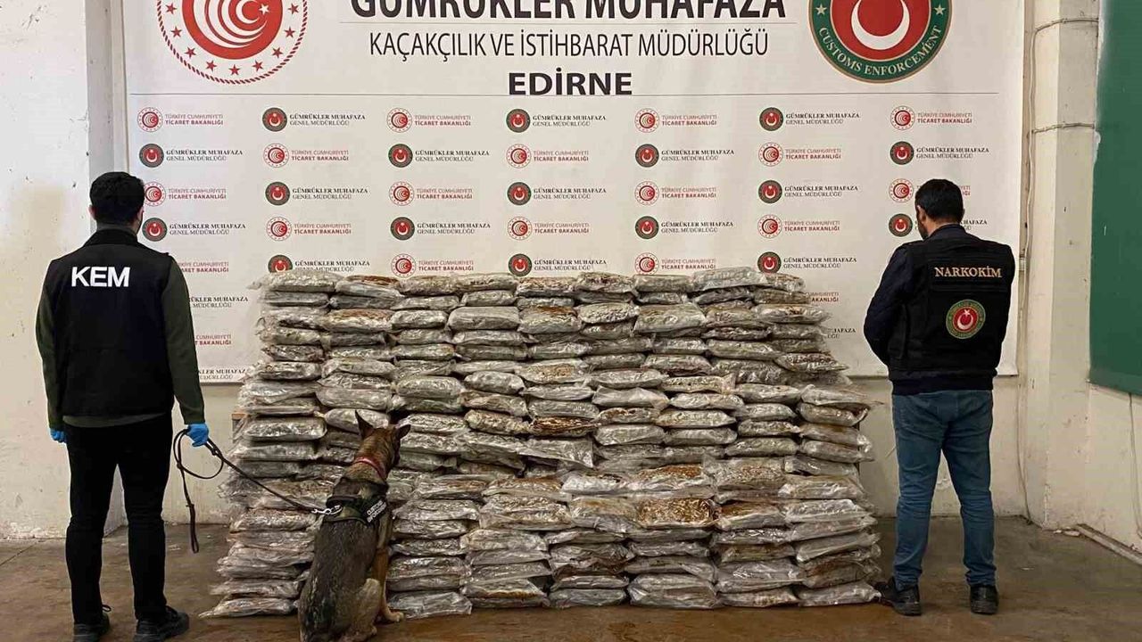 Gümrüklerde Dev Operasyon: 828 Milyon Liralık Uyuşturucu Ele Geçirildi