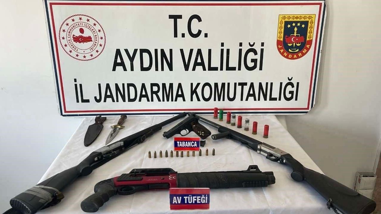 Ülkede ruhsatsız silah operasyonu