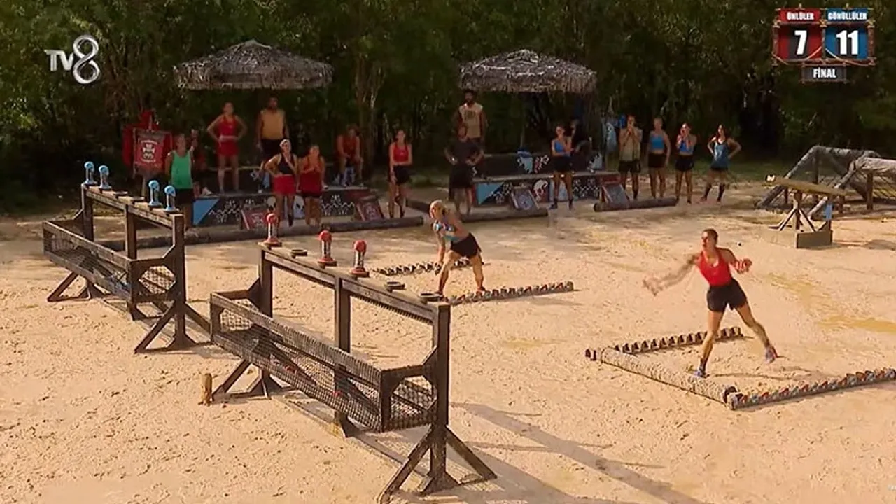 Survivor'da son dakika ! Mavi Takım Dokunulmazlığı Kazandı